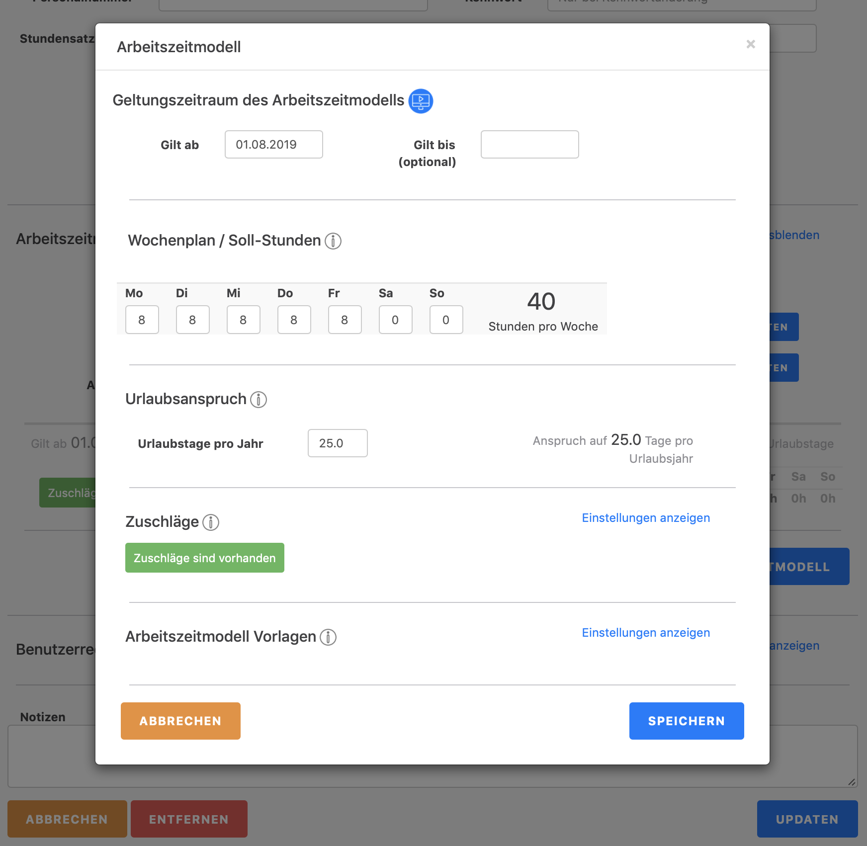 Arbeitszeiterfassung für Mitarbeiter Online und Mobile TimeTrack