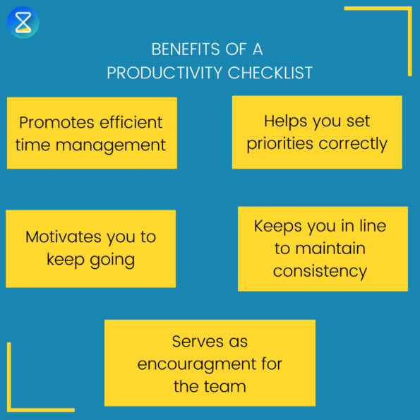 Productivity checklist: Definition and tips – TimeTrack Blog