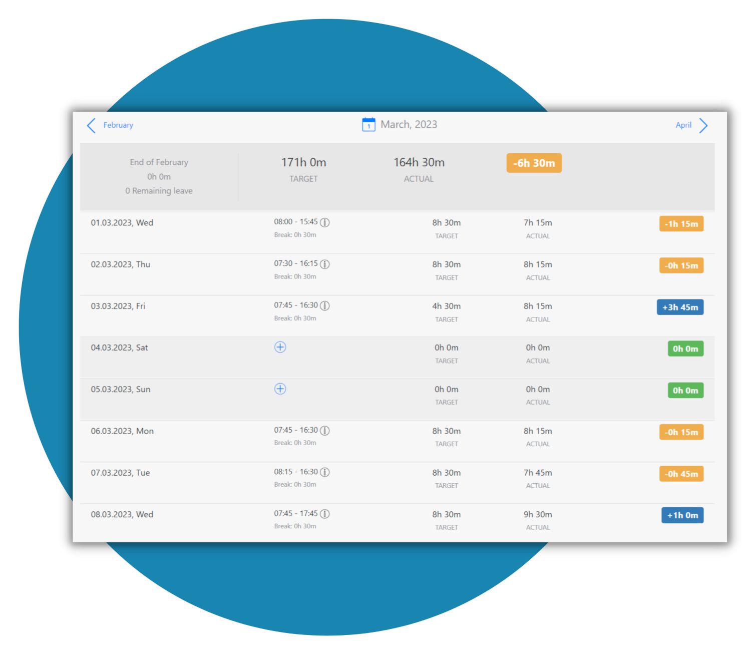 timesheet-app-complete-overview-of-working-hours-timetrack